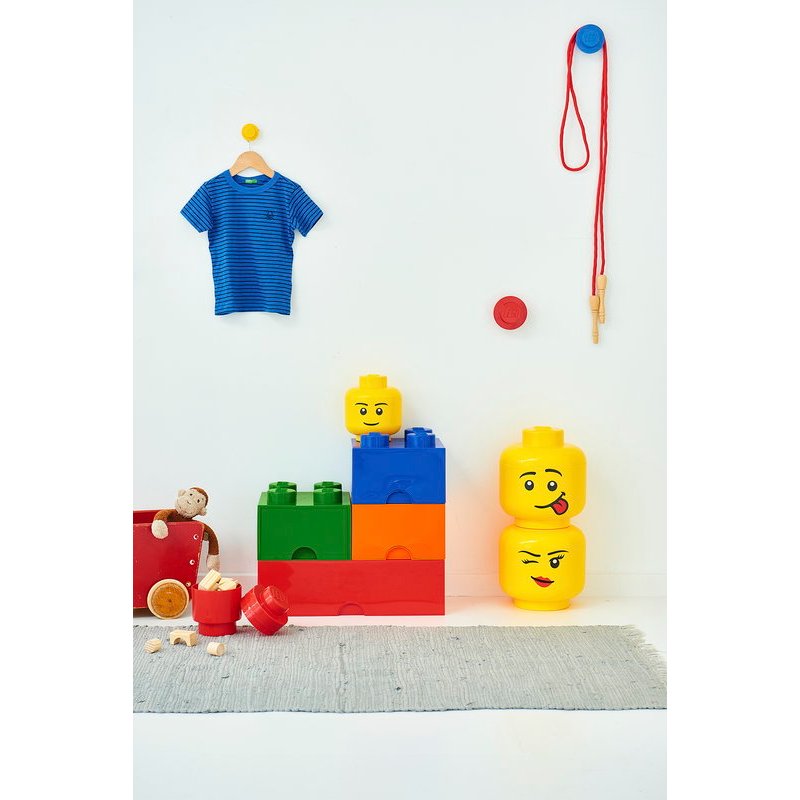 LEGO Storage Brick 4 White กล่องเลโก้ กล่องอเนกประสงค์ สีขาว 25x25x18 cm