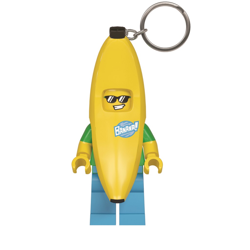 LEGO พวงกุญแจไฟฉาย เลโก้คลาสสิก Banana Guy LED Keychain ลิขสิทธิ์แท้