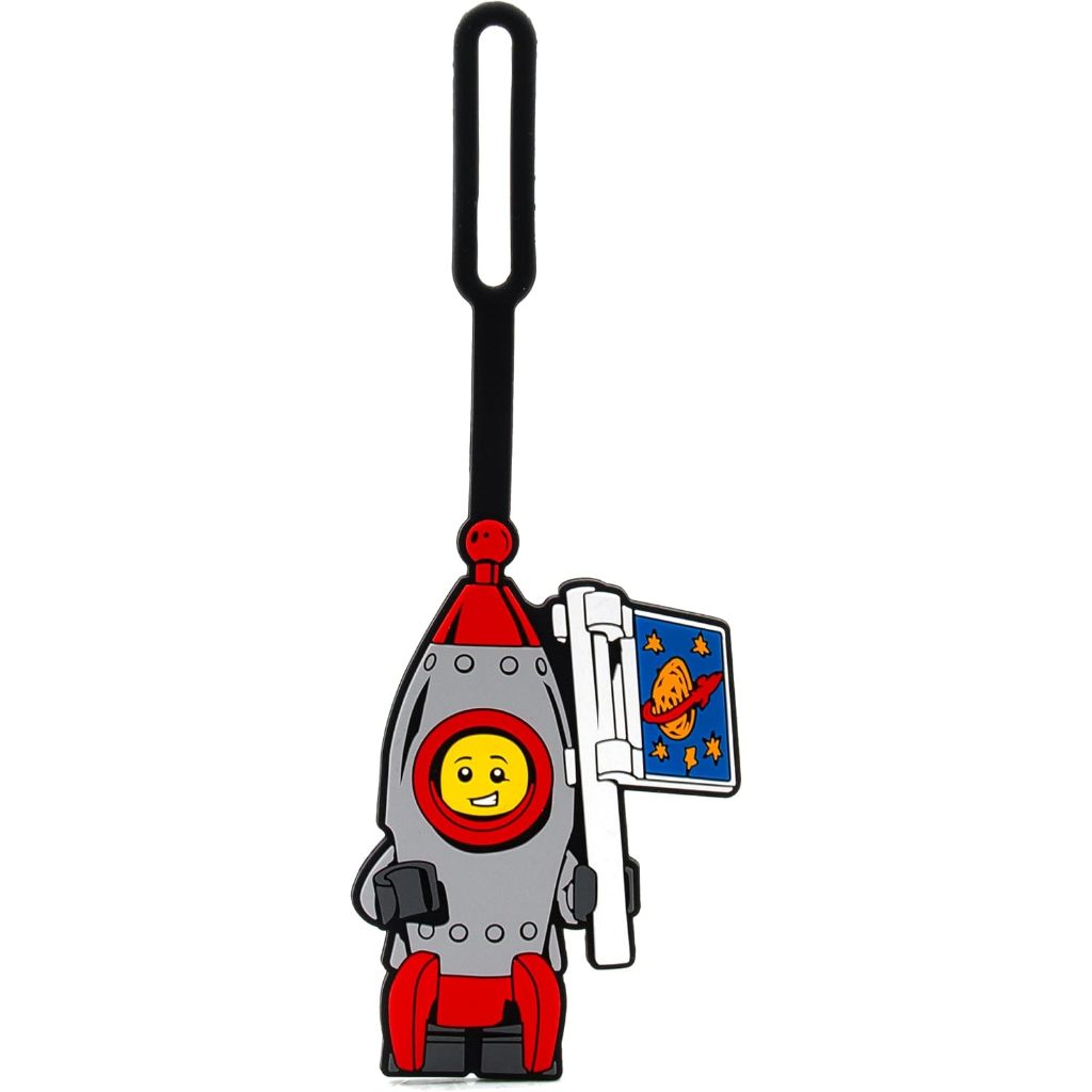 LEGO ป้ายติดกระเป๋า เลโก้ คลาสสิก รุ่น ROCKET BOY BAG TAG ของแท้ 100%