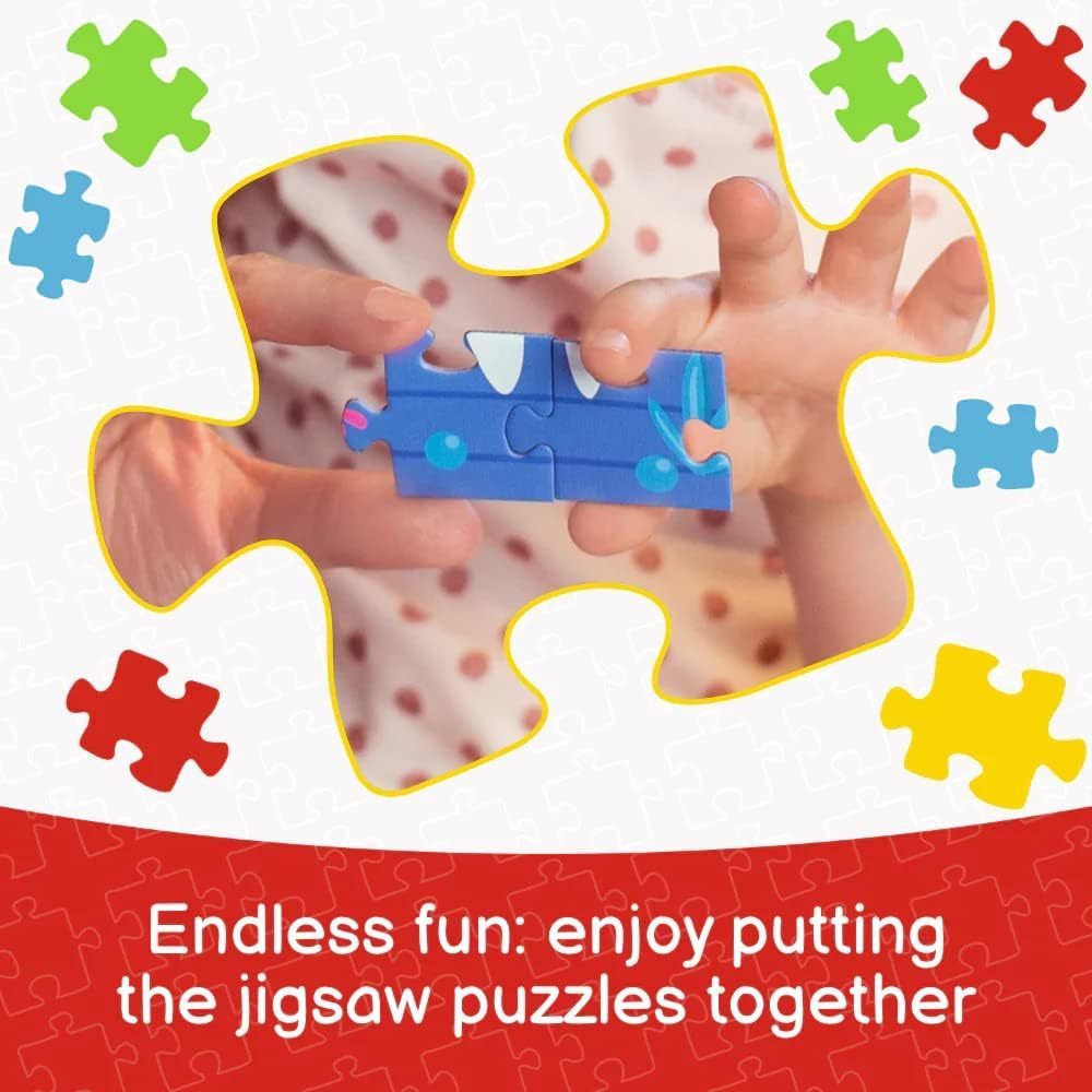 TREFL Jigsaw จิ๊กซอว์ เด็ก ลายสุนัข 200 ชิ้น รุ่น Happy Dogs (7ปี+) นำเข้าจากยุโรป พร้อมส่ง