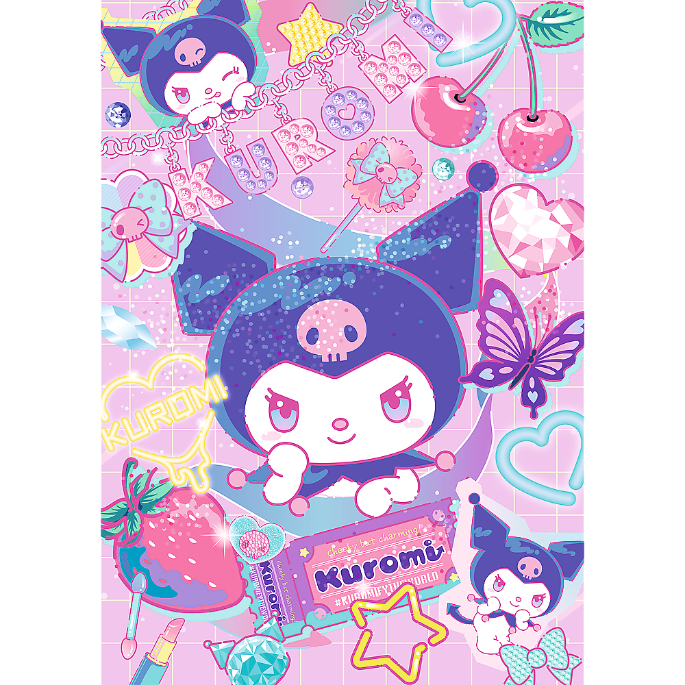 TREFL Premium Jigsaw จิ๊กซอว์ Sanrio 1000 ชิ้น รุ่น Kuromi (48x68.3cm.) ของแท้ ผลิตและนำเข้าจากยุโรป