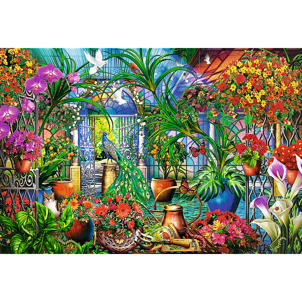 TREFL Jigsaw จิ๊กซอว์ จำนวน 1500 ชิ้น รุ่น Secret Garden (85x58 cm.) ผลิตและนำเข้าจากยุโรป พร้อมส่ง