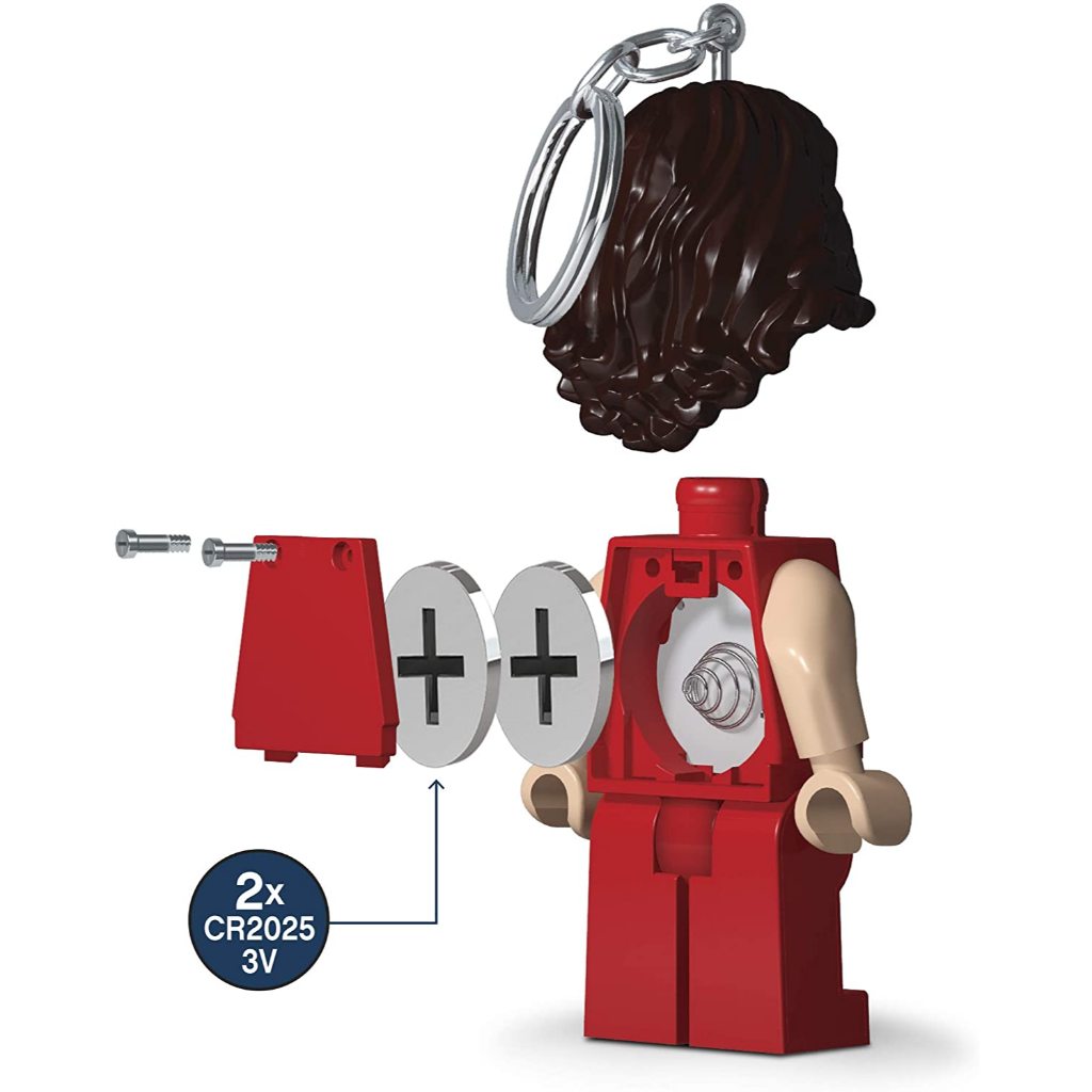 LEGO พวงกุญแจไฟฉาย เลโก้ DC Comics Wonder Woman LED Keychain ลิขสิทธิ์แท้