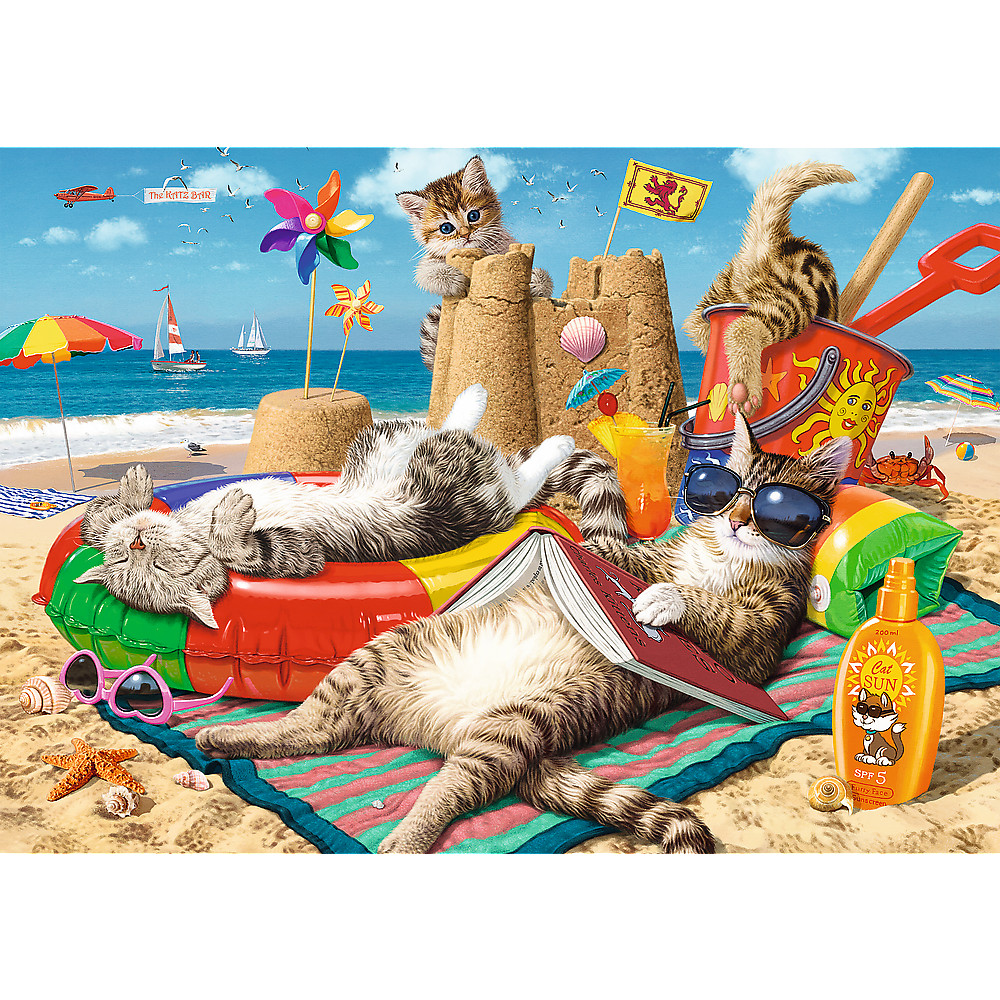 TREFL Jigsaw Hidden Shapes จิ๊กซอว์ รูปร่างปริศนา จำนวน 1000+ ชิ้น (68.3x48 cm.) ผลิตและนำเข้าจากยุโรป พร้อมส่ง