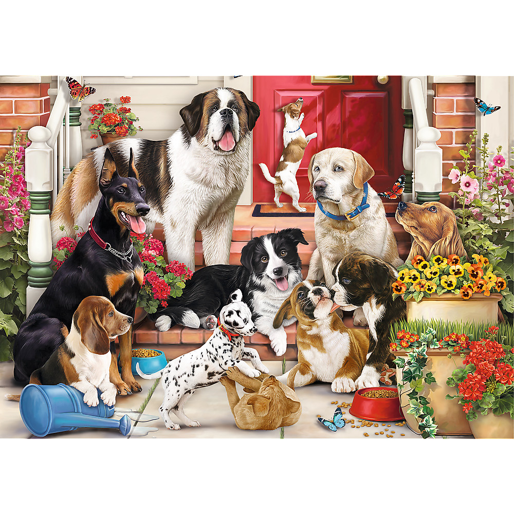 TREFL Jigsaw Hidden Shapes จิ๊กซอว์ รูปร่างปริศนา จำนวน 1000+ ชิ้น (68.3x48 cm.) ผลิตและนำเข้าจากยุโรป พร้อมส่ง