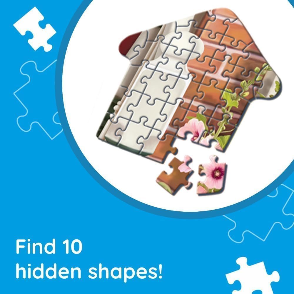 TREFL Jigsaw Hidden Shapes จิ๊กซอว์ รูปร่างปริศนา จำนวน 1000+ ชิ้น (68.3x48 cm.) ผลิตและนำเข้าจากยุโรป พร้อมส่ง