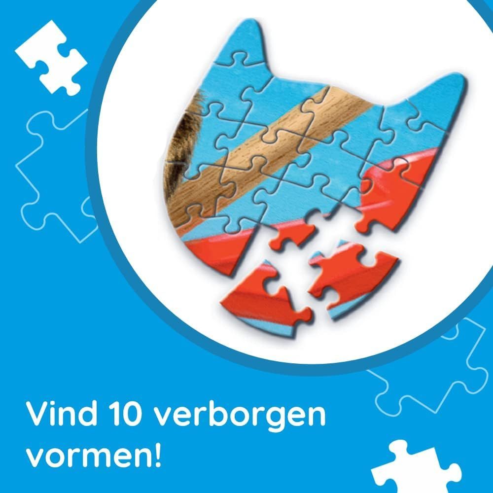 TREFL Jigsaw Hidden Shapes จิ๊กซอว์ รูปร่างปริศนา จำนวน 1000+ ชิ้น (68.3x48 cm.) ผลิตและนำเข้าจากยุโรป พร้อมส่ง