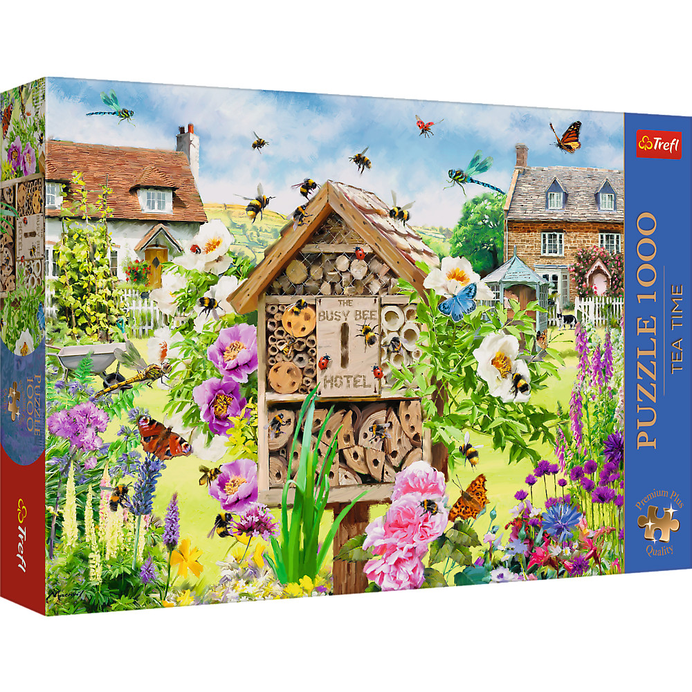 TREFL Premium Plus Jigsaw จิ๊กซอว์ 1000 ชิ้น รุ่น A Home for Bees (68.3x48 cm.) ผลิตนำเข้าจากยุโรป
