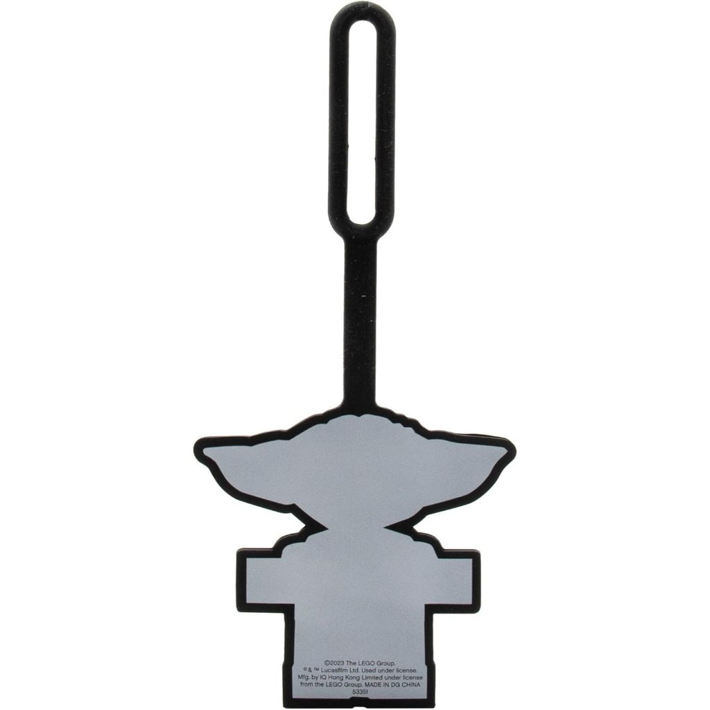 LEGO Bag Tag ป้ายติดกระเป๋า ป้ายห้อยกระเป๋า เลโก้ สตาร์สวอร์ส รุ่น Star Wars Holiday Grogu ลิขสิทธิ์แท้ 100%