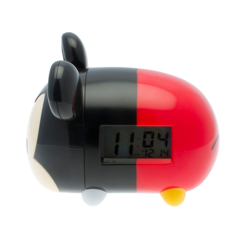 Disney นาฬิกาปลุก ดิสนี่ส์ แบบมีไฟ Tsum Tsum Mickey Mouse (7.5 นิ้ว) ลิขสิทธิ์แท้