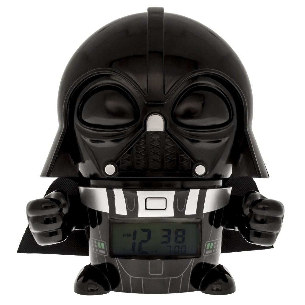 Disney นาฬิกาปลุก แบบมีไฟ สตาร์วอร์ส ดาร์ธเวเดอร์ Star Wars Darth Vader Light Up Alarm Clock (5.5 นิ้ว) ลิขสิทธิ์แท้