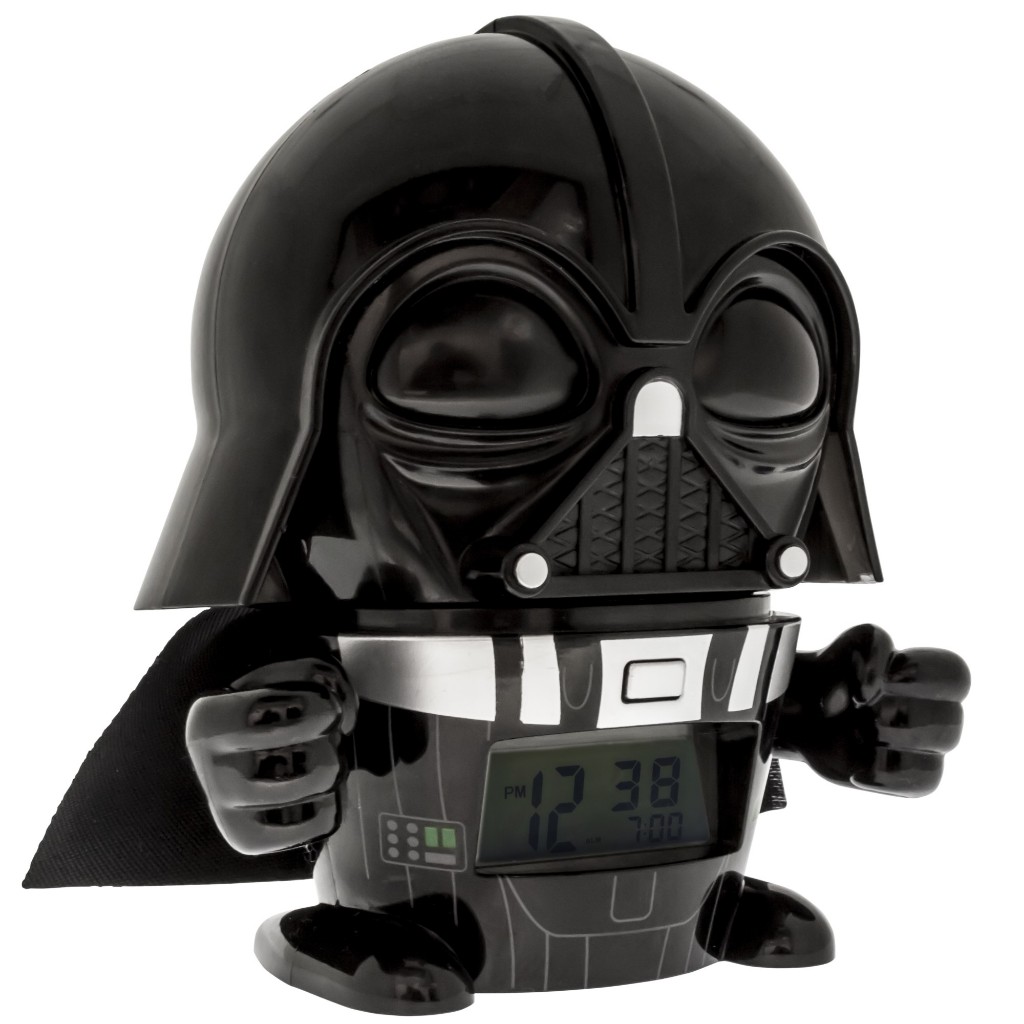 Disney นาฬิกาปลุก แบบมีไฟ สตาร์วอร์ส ดาร์ธเวเดอร์ Star Wars Darth Vader Light Up Alarm Clock (5.5 นิ้ว) ลิขสิทธิ์แท้