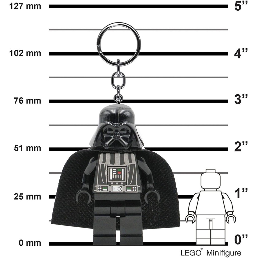 LEGO พวงกุญแจไฟฉาย Star Wars สตาร์วอร์ส ดาร์ธเวเดอร์