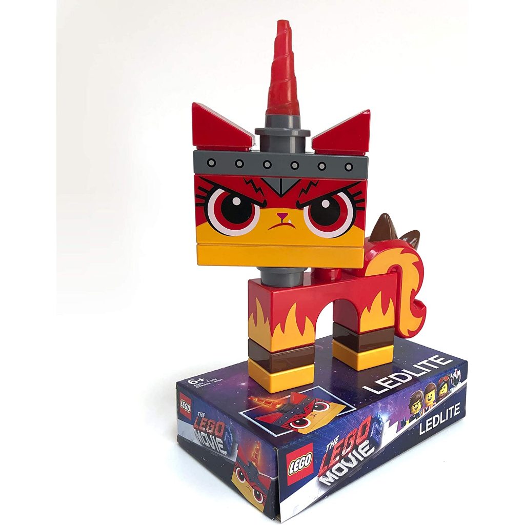 LEGO โมเดลไฟฉาย เลโก้ มินิฟิเกอร์ LEGO MOVIE ANGRY KITTY Torch ของแท้