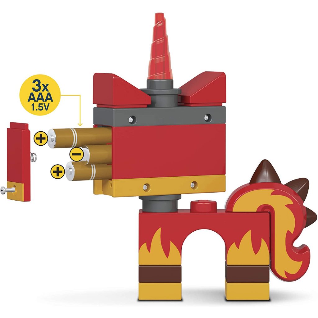LEGO โมเดลไฟฉาย เลโก้ มินิฟิเกอร์ LEGO MOVIE ANGRY KITTY Torch ของแท้