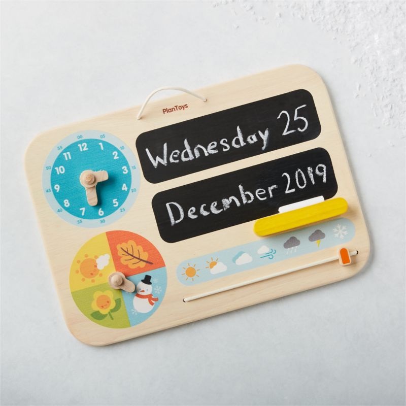 PlanToys My First Calendar ปฏิทินสำหรับเด็ก ของเล่นไม้ เสริมพัฒนาการ