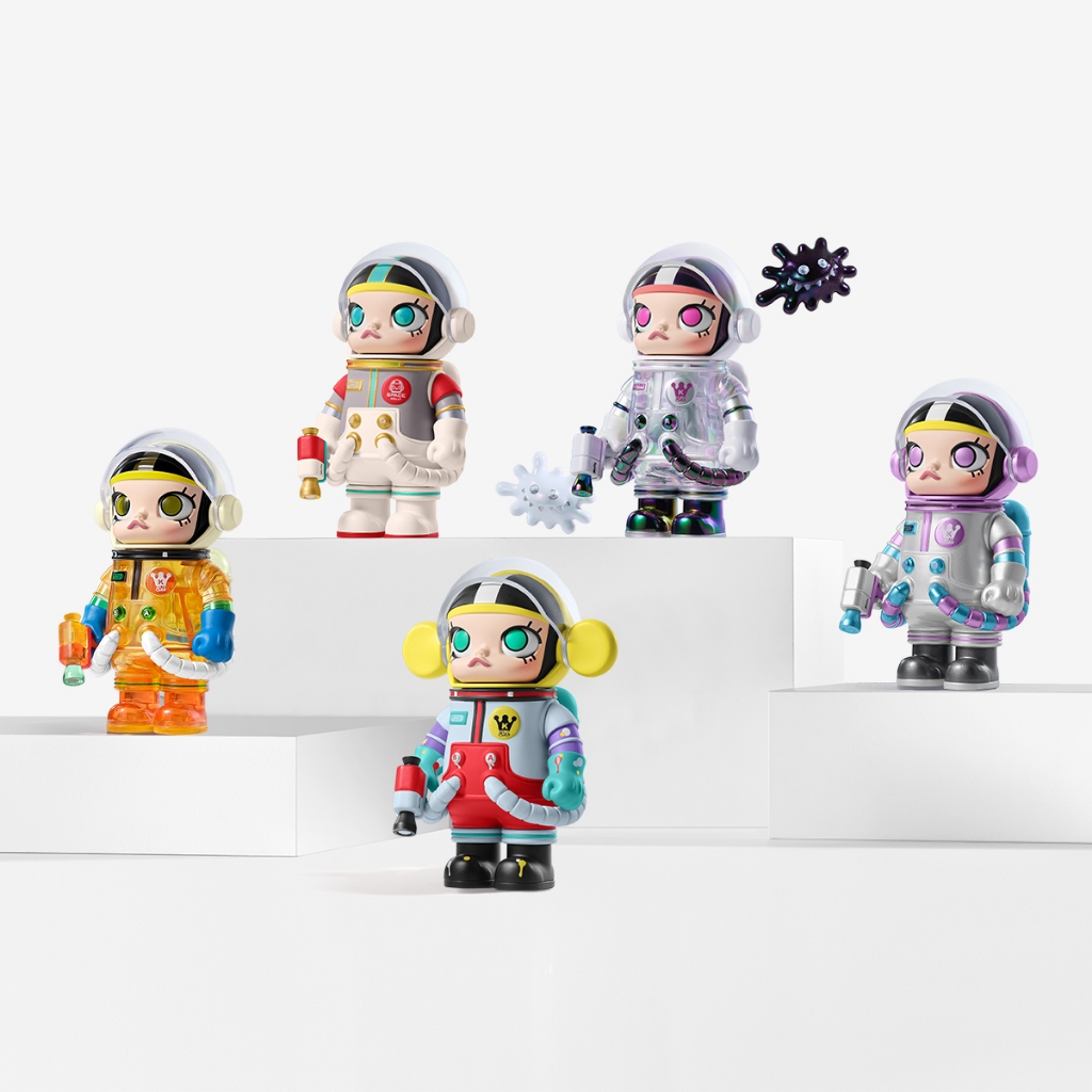 ***พร้อมส่งจากไทย***POP MART MEGA SPACE MOLLY 100% Series V1 กล่องจุ่มมอลลี่ ของแท้ ลุ้นซีเครท ไม่แกะซีล ยกบ็อกซ์ หายาก