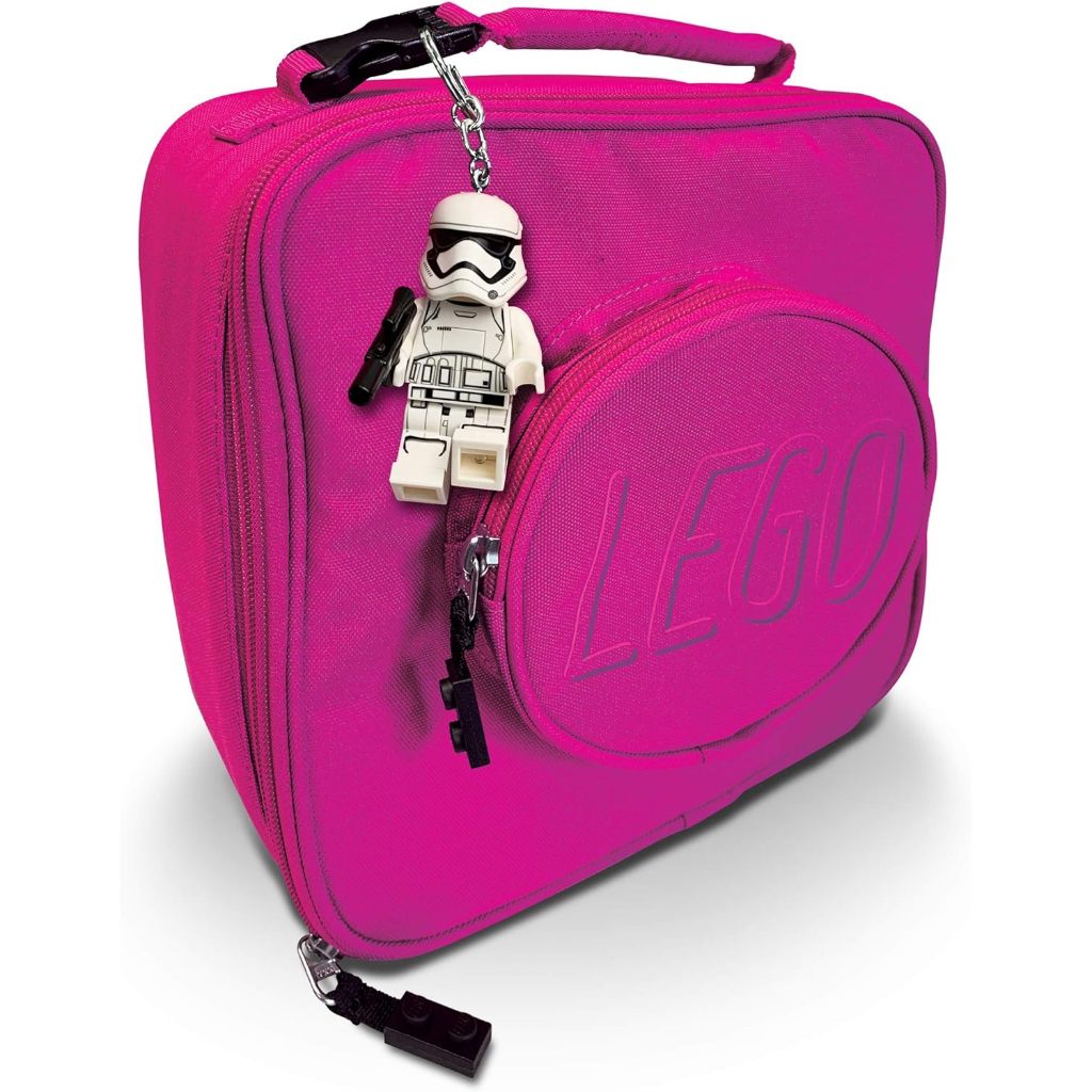 LEGO พวงกุญแจไฟฉาย เลโก้ Star Wars สตาร์วอร์ส First Order Stormtrooper with Blaster LED Keychain ลิขสิทธิ์แท้