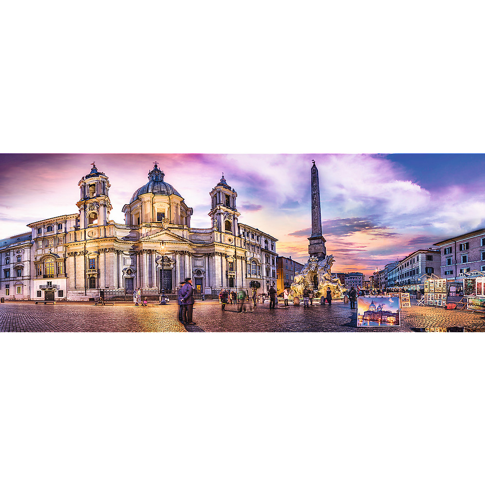 TREFL Jigsaw Panorama 500 pcs จิ๊กซอว์ แนวนอน 500 ชิ้น (66x23.7 cm.) นำเข้าจากยุโรป พร้อมส่ง