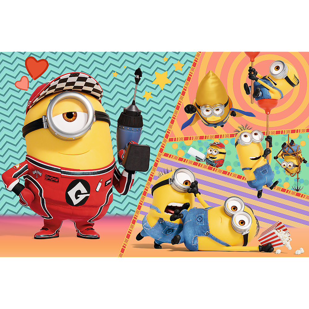 TREFL Jigsaw จิ๊กซอว์เด็ก จิ๊กซอว์ดิสนี่ย์ 60 ชิ้น Disney Mickey Peppa Pig Minions ของแท้ ผลิตและนำเข้าจากยุโรป(4ปี+)