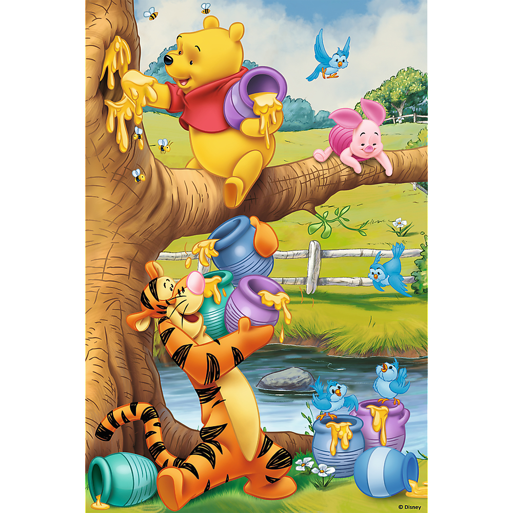 TREFL Jigsaw จิ๊กซอว์เด็ก จิ๊กซอว์ดิสนี่ย์ 60 ชิ้น Disney Mickey Peppa Pig Minions ของแท้ ผลิตและนำเข้าจากยุโรป(4ปี+)