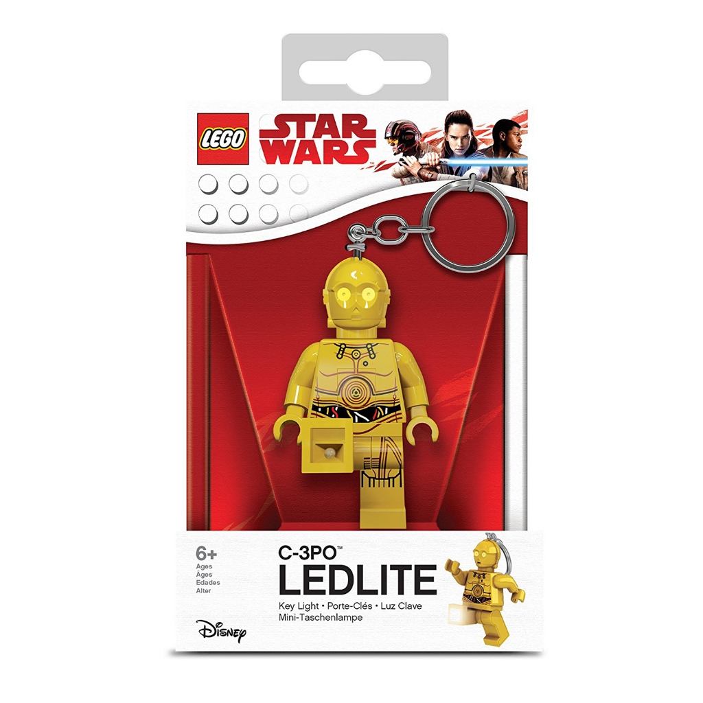 LEGO พวงกุญแจไฟฉาย เลโก้ Star Wars C3PO LED Keychain ลิขสิทธิ์แท้