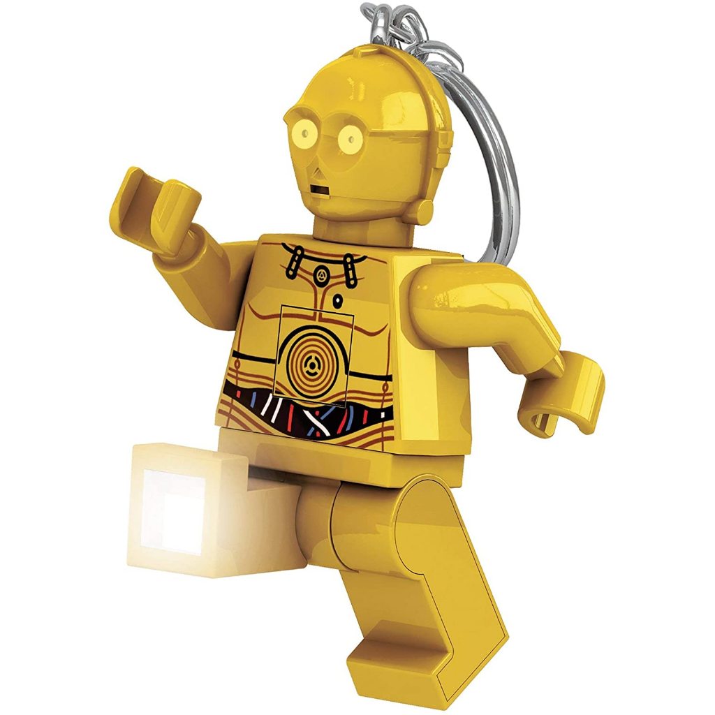 LEGO พวงกุญแจไฟฉาย เลโก้ Star Wars C3PO LED Keychain ลิขสิทธิ์แท้