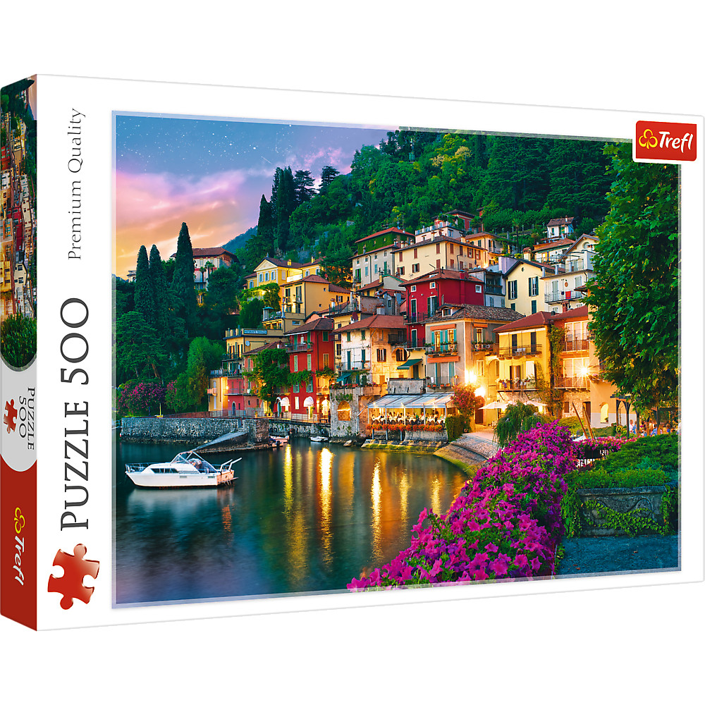 TREFL Jigsaw จิ๊กซอว์ จำนวน 500 ชิ้น รุ่น Lake Como, Italy (48x34 cm.) ผลิตและนำเข้าจากยุโรป พร้อมส่ง