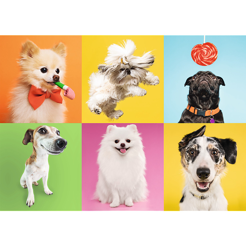 TREFL Jigsaw จิ๊กซอว์ จำนวน 500 ชิ้น รุ่น Dogs (48x34 cm.) นำเข้าจากยุโรป พร้อมส่ง