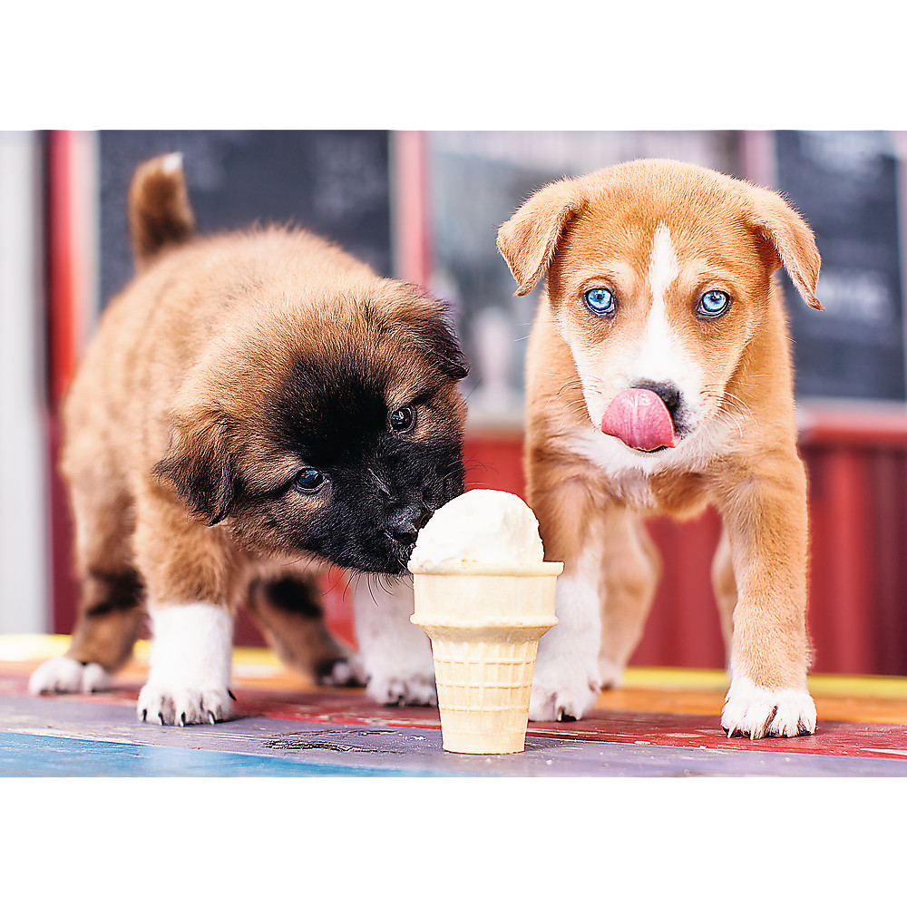 TREFL Jigsaw จิ๊กซอว์ จำนวน 500 ชิ้น รุ่น Ice cream time! (48x34 cm.) ผลิตและนำเข้าจากยุโรป พร้อมส่ง
