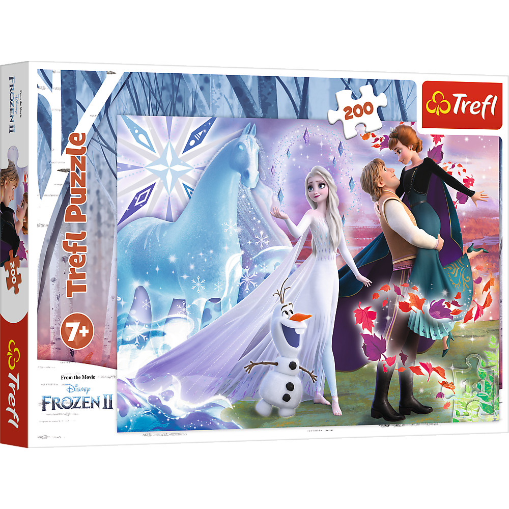 TREFL Jigsaw จิ๊กซอว์เด็ก จิ๊กซอว์ดิสนี่ย์ จำนวน 200 ชิ้น Disney Frozen Transformer (7ปี+) ผลิต นำเข้าจากยุโรป พร้อมส่ง