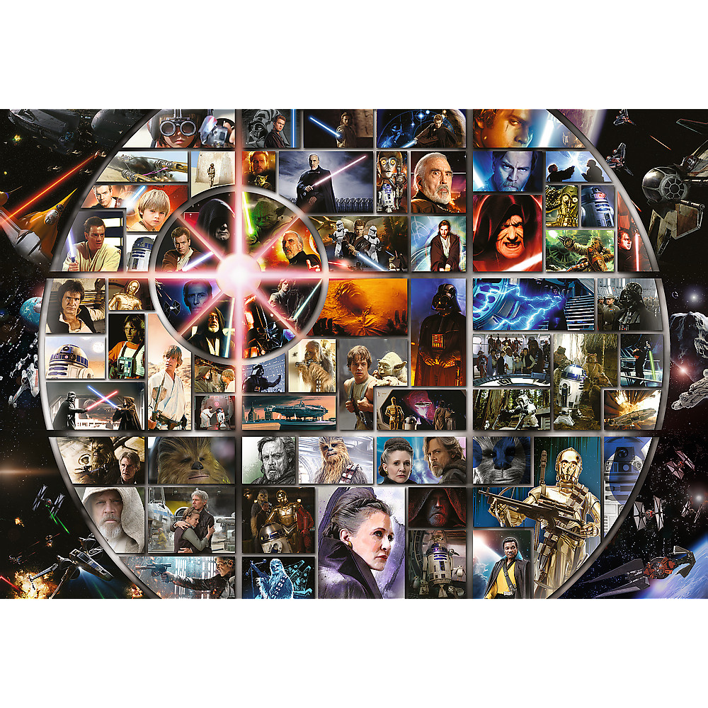 TREFL PRIME Jigsaw จิ๊กซอว์ดิสนี่ย์ 13500 ชิ้น Disney Star Wars Universe Epic Collection(198.6x137.6cm.) ของแท้ จากยุโรป