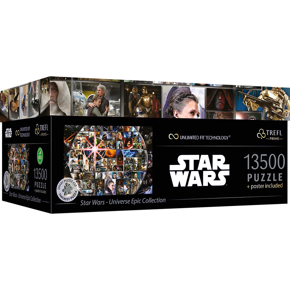 TREFL PRIME Jigsaw จิ๊กซอว์ดิสนี่ย์ 13500 ชิ้น Disney Star Wars Universe Epic Collection(198.6x137.6cm.) ของแท้ จากยุโรป
