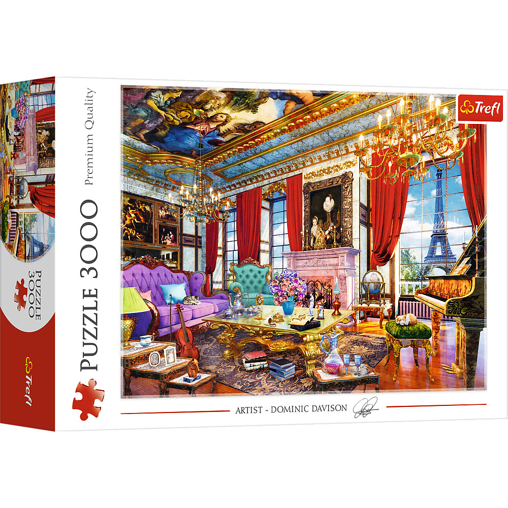 TREFL Jigsaw จิ๊กซอว์ จำนวน 3000 ชิ้น รุ่น Paris Palace (116x85 cm.) ผลิตและนำเข้าจากยุโรป พร้อมส่ง