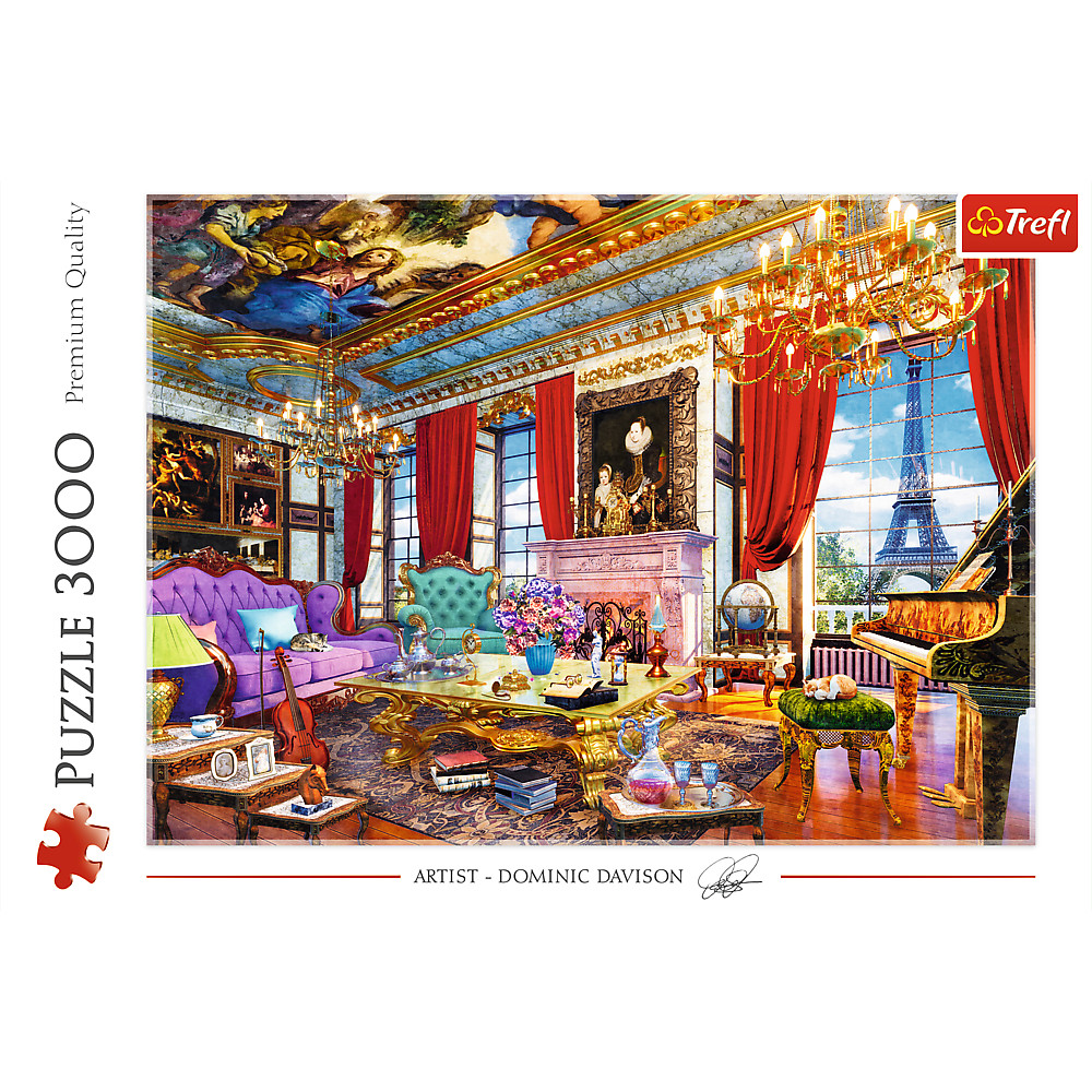 TREFL Jigsaw จิ๊กซอว์ จำนวน 3000 ชิ้น รุ่น Paris Palace (116x85 cm.) ผลิตและนำเข้าจากยุโรป พร้อมส่ง