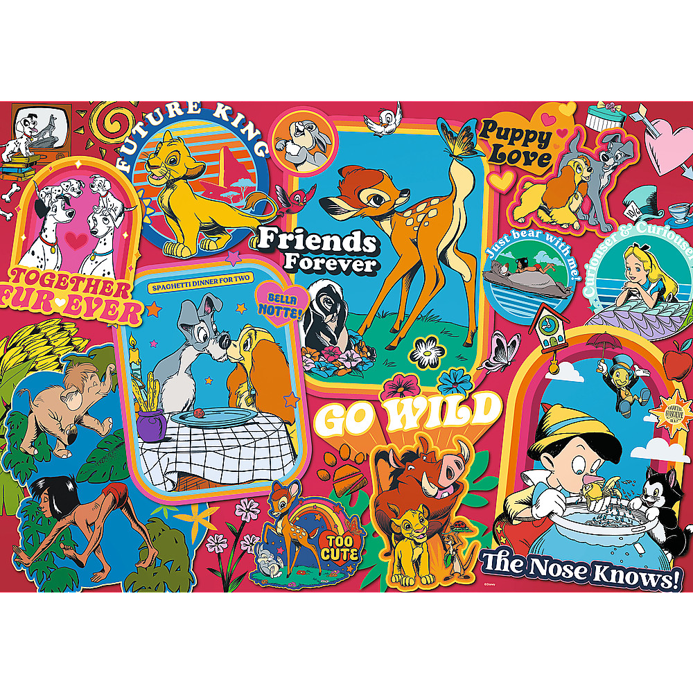 TREFL Jigsaw จิ๊กซอว์ ดิสนี่ย์ จำนวน 500 ชิ้น รุ่น Disney Over the Years (48x34 cm.) ลิขสิทธิ์แท้ 100% พร้อมส่ง
