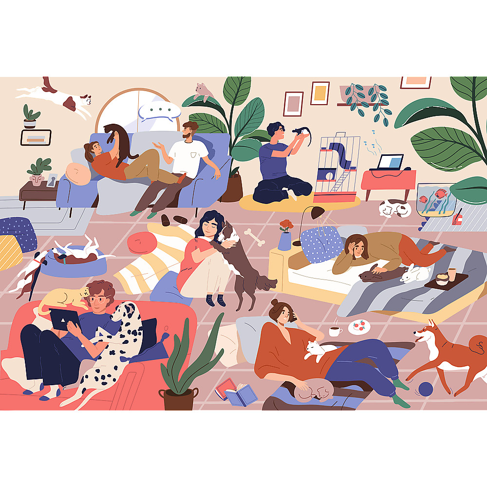 TREFL PRIME Jigsaw จิ๊กซอว์ จำนวน 1500 ชิ้น รุ่น Hygge Life (85x58 cm.) นำเข้าจากยุโรป คุณภาพสูง พร้อมส่ง