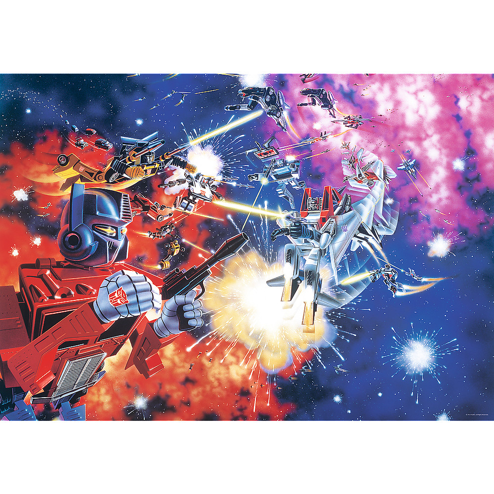TREFL PRIME Jigsaw จิ๊กซอว์ จำนวน 1000 ชิ้น รุ่น Autobots Transformers (68.3x48 cm.) ลิขสิทธิ์แท้ พร้อมส่ง
