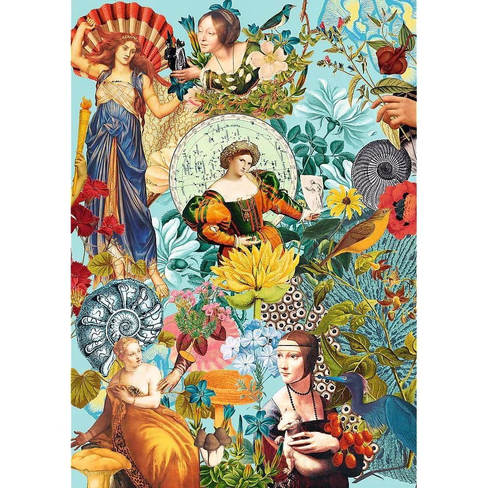 TREFL PRIME VELVET Jigsaw จิ๊กซอว์ 500 ชิ้น รุ่น Quarantine Moods (48x34 cm.) ผลิตและนำเข้าจากยุโรป