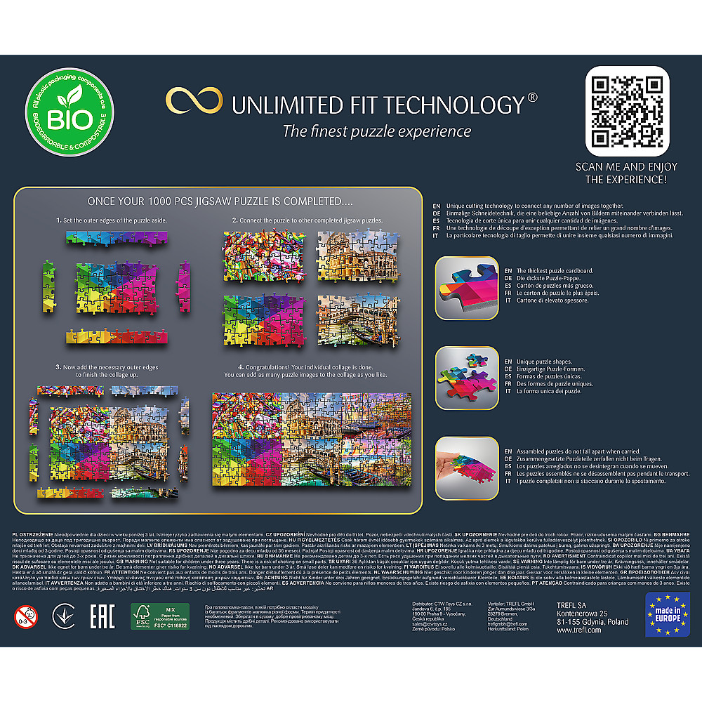 TREFL PRIME VELVET Jigsaw จิ๊กซอว์ 500 ชิ้น รุ่น Quarantine Moods (48x34 cm.) ผลิตและนำเข้าจากยุโรป