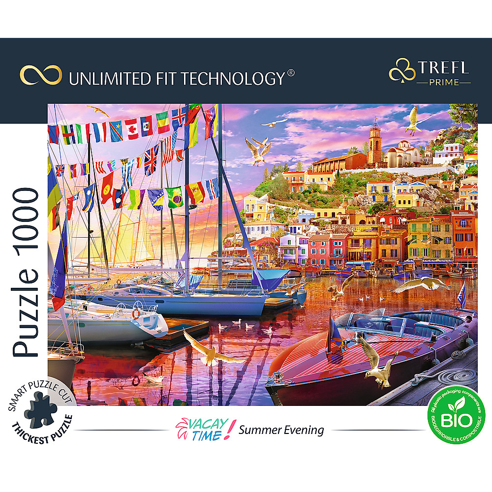 TREFL PRIME Jigsaw จิ๊กซอว์ 1000 ชิ้น รุ่น Summer Evening (68.3x48 cm.) นำเข้าจากยุโรป พร้อมส่ง