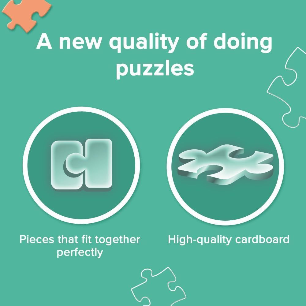 TREFL Premium Art of Colour Jigsaw จิ๊กซอว์ 1000 ชิ้น the Heat of the Holiday Season (48x68.3 cm.) ผลิตและนำเข้าจากยุโรป
