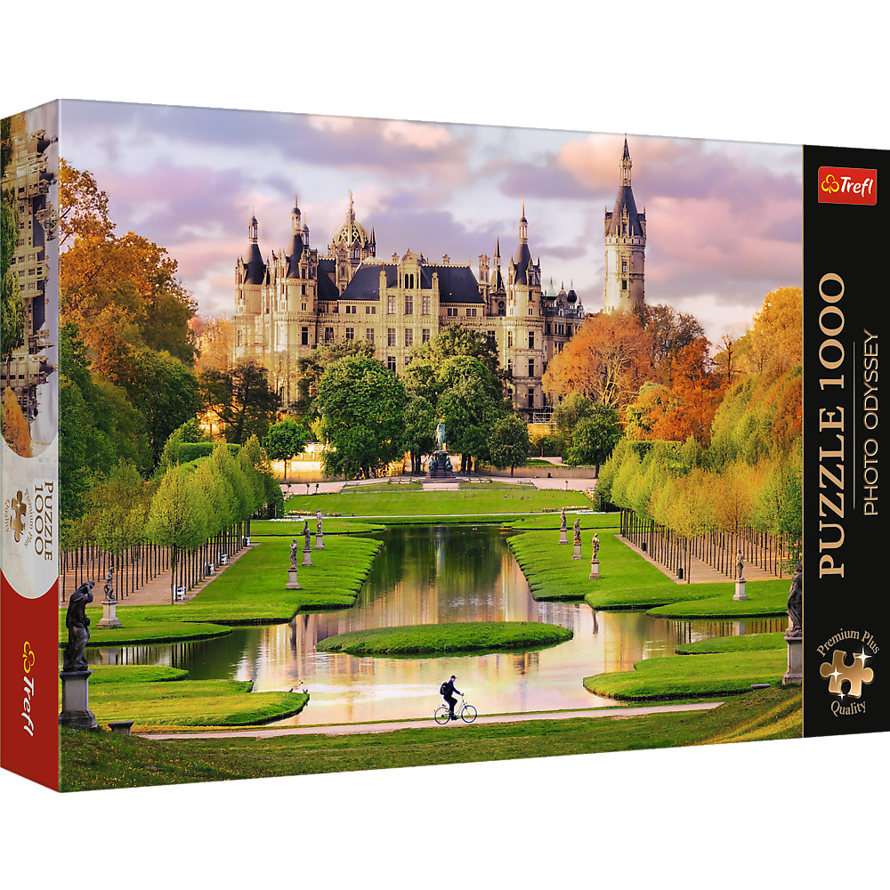 TREFL PP Photo Odyssey Jigsaw จิ๊กซอว์ 1000 ชิ้น Schwerin Castle, Germany (68.3x48 cm.) ผลิตและนำเข้าจากยุโรป