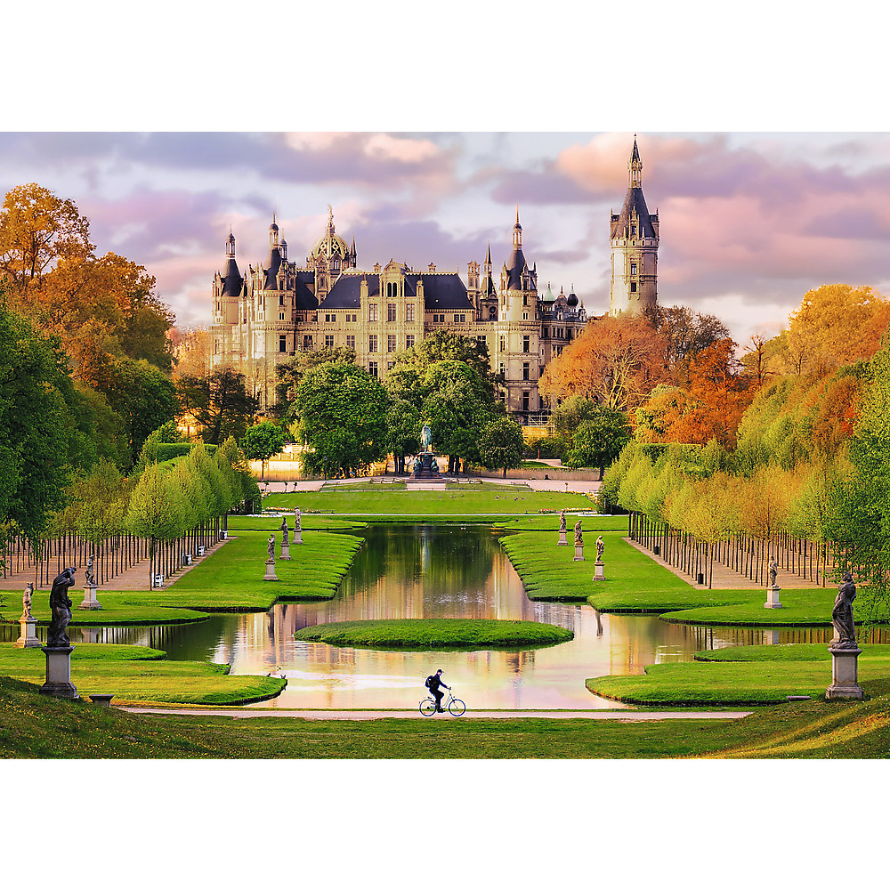 TREFL PP Photo Odyssey Jigsaw จิ๊กซอว์ 1000 ชิ้น Schwerin Castle, Germany (68.3x48 cm.) ผลิตและนำเข้าจากยุโรป