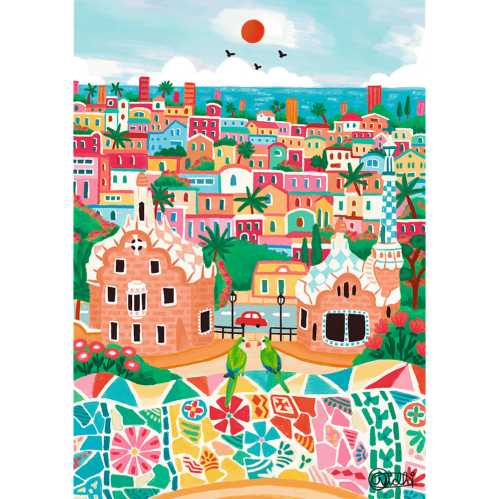 TREFL PP Art of Colour Jigsaw จิ๊กซอว์ จำนวน 1000 ชิ้น (48x68.3 cm.) ผลิตและนำเข้าจากยุโรป พร้อมส่ง
