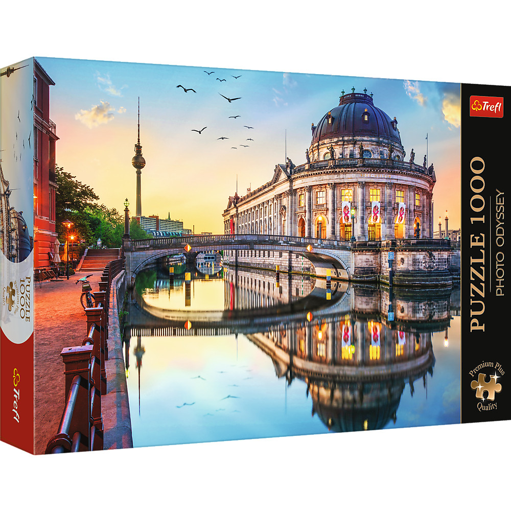 TREFL PP Photo Odyssey Jigsaw จิ๊กซอว์ จำนวน 1000 ชิ้น รุ่น Bode Museum in Berlin, Germany (68.3x48 cm.) นำเข้าจากยุโรป