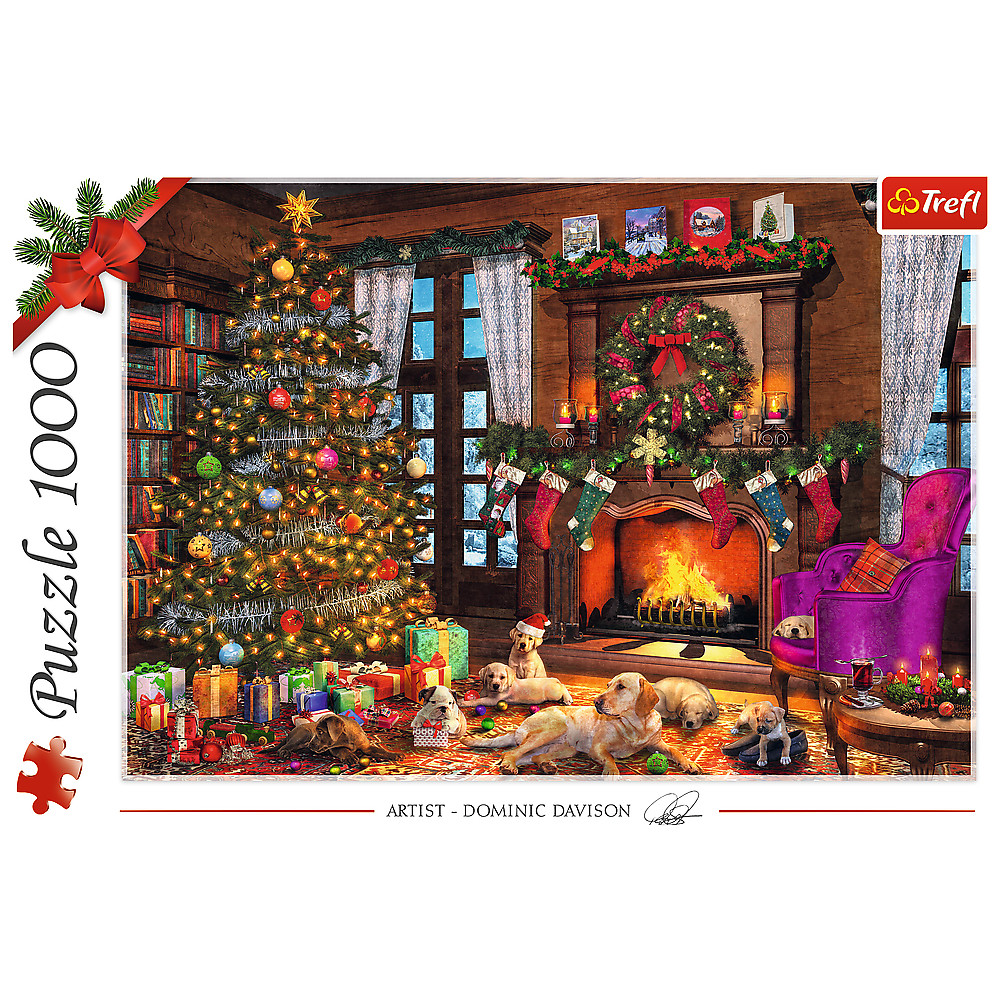 TREFL Jigsaw จิ๊กซอว์ คริสมาสต์ จำนวน 1000 ชิ้น รุ่น Christmas is Coming (68.3x48 cm.) นำเข้าจากยุโรป คุณภาพสูง พร้อมส่ง