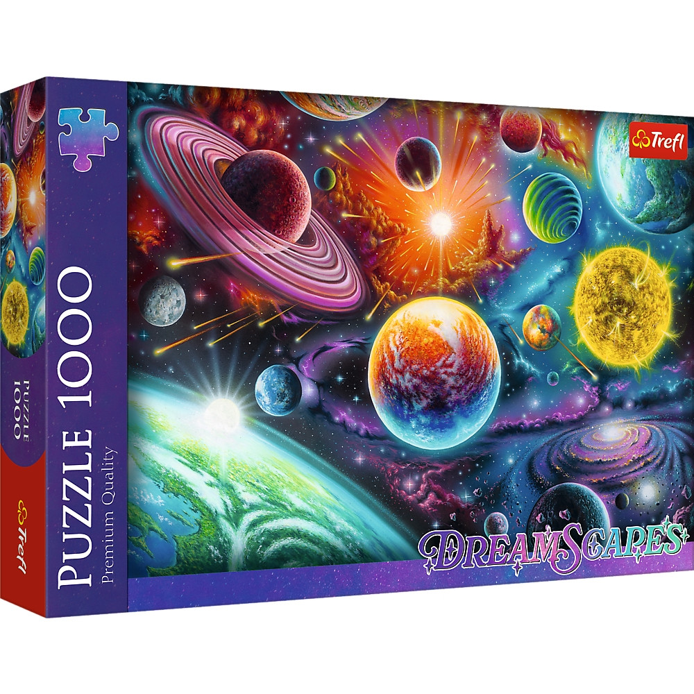 TREFL Jigsaw จิ๊กซอว์ 1000 ชิ้น รุ่น Space Adventure (68.3x48 cm.) ผลิตและนำเข้าจากยุโรป พร้อมส่ง