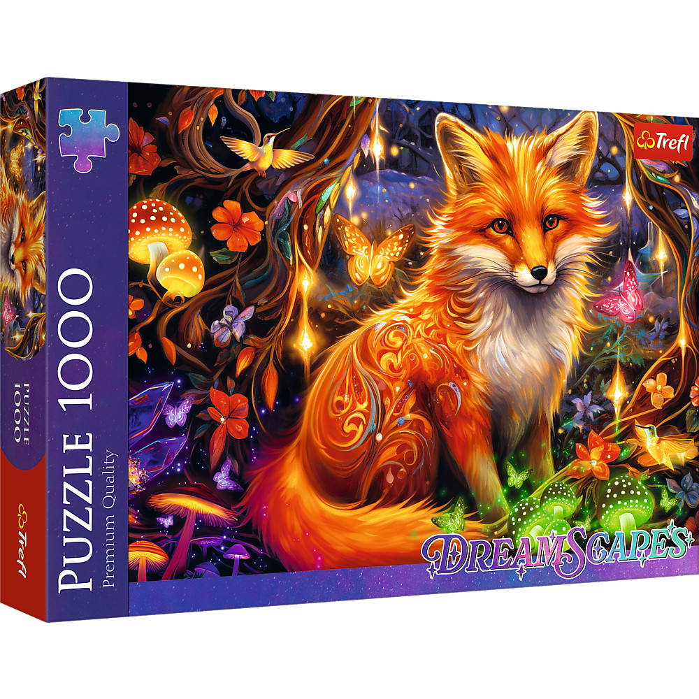 TREFL Jigsaw จิ๊กซอว์ 1000 ชิ้น รุ่น Fairytale Fox (68.3x48 cm.) ผลิตและนำเข้าจากยุโรป พร้อมส่ง