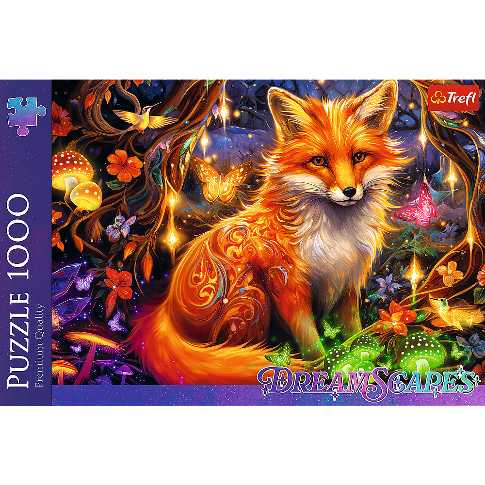 TREFL Jigsaw จิ๊กซอว์ 1000 ชิ้น รุ่น Fairytale Fox (68.3x48 cm.) ผลิตและนำเข้าจากยุโรป พร้อมส่ง